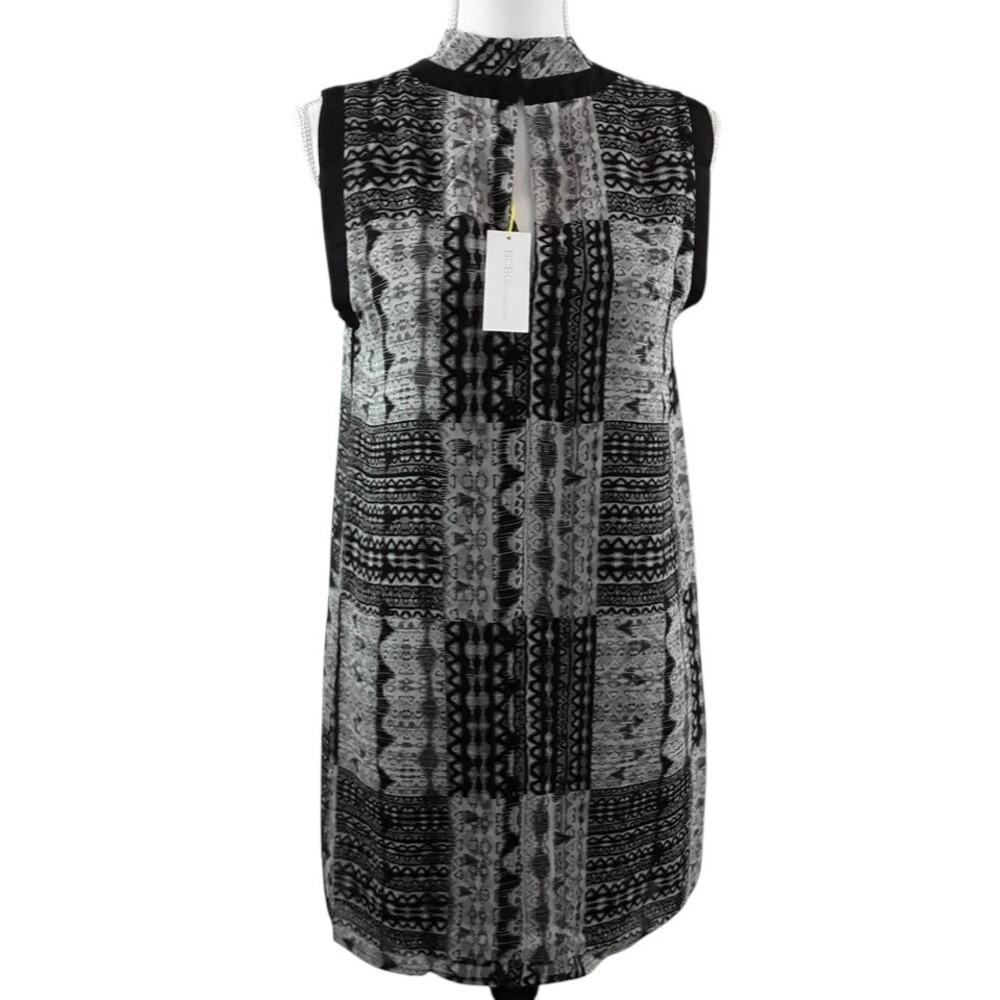 NWT BCBGeneration Patchwork Pattern Contrast Bind… - image 5